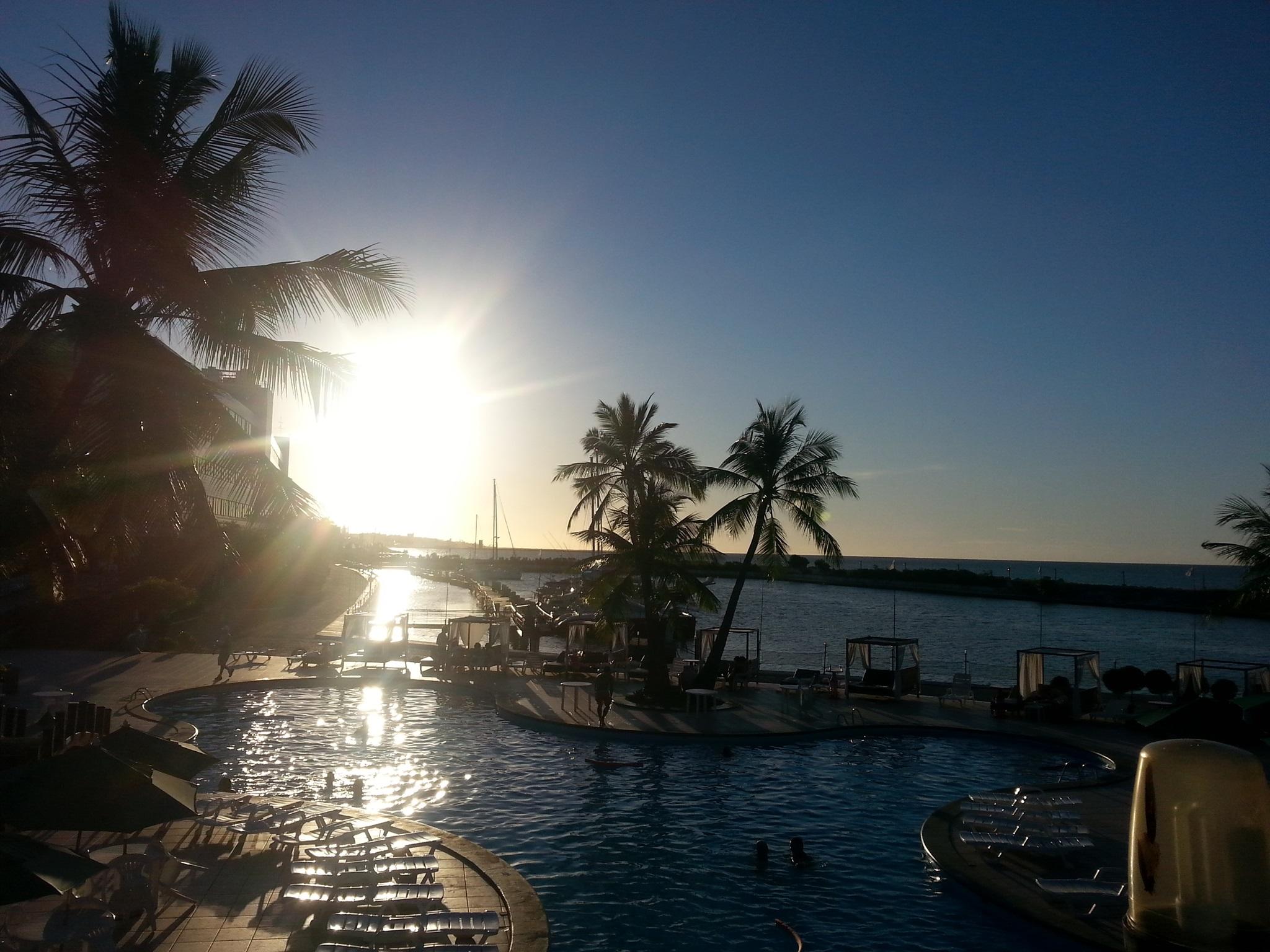 Marina Park Hotel Fortaleza  Eksteriør billede Sunset at the Sheraton Maldives Resort & Spa
